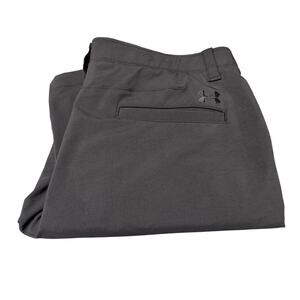 Under armour Golf Pants Mens 38x32 (38x31 ACTUAL) Match Play Tapered Black